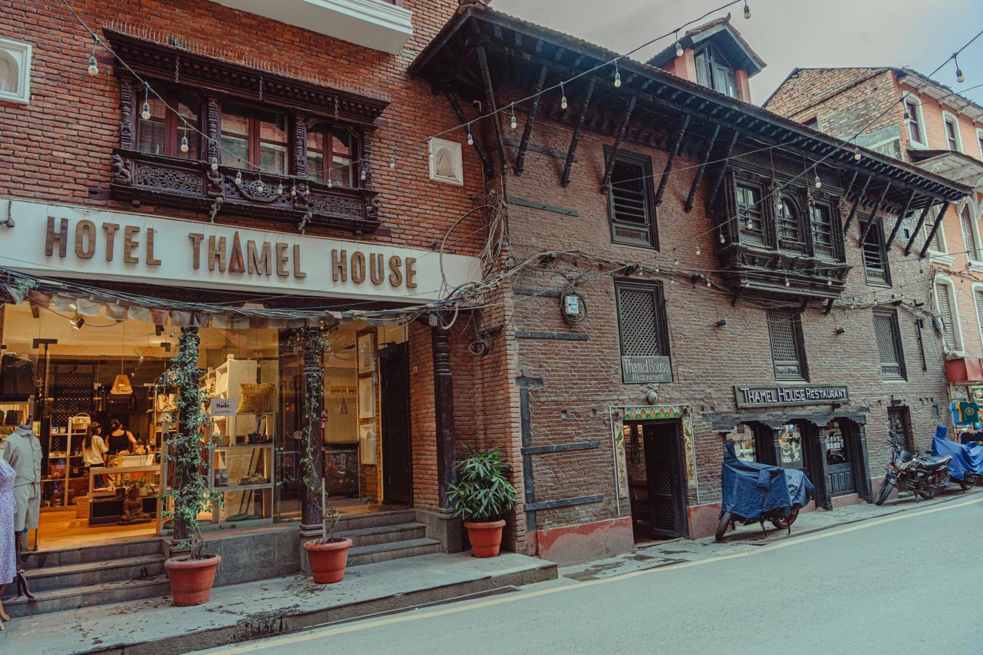 Hotel Thamel House - 6 Km From Boudhanath Stupa, קטמנדו מראה חיצוני תמונה