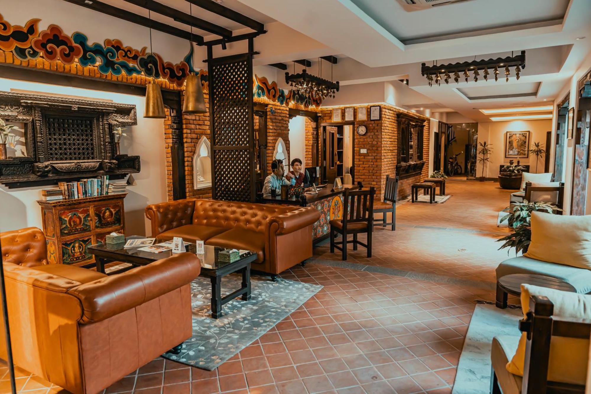 Hotel Thamel House - 6 Km From Boudhanath Stupa, קטמנדו מראה חיצוני תמונה